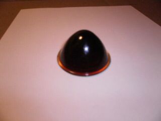 Vintage - Red Glass Beehive Lens - Side Marker Auto Truck Lamp