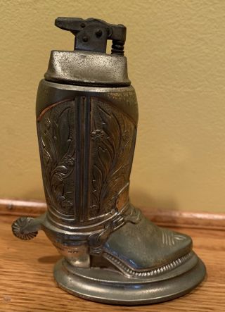 Vintage Cowboy boot lighter Occupied Japan 3