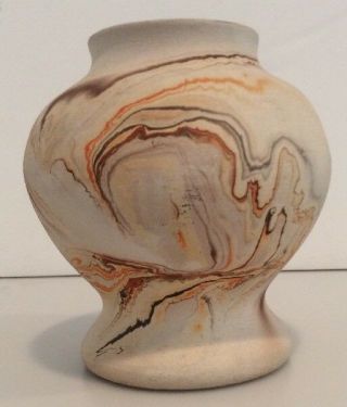 Vintage Nemadji Pottery Vase,  3.  5 
