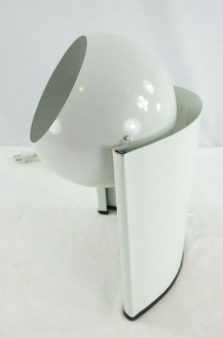 Vintage Kenroy Mid - Century Modern Tilting Eyeball Desk / Table Lamp Light