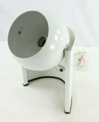 Vintage Kenroy Mid - Century Modern Tilting Eyeball Desk / Table Lamp Light 4