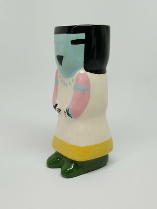 Vintage Kachina Westerfield Art Pottery Vase Pot 6 3/4 