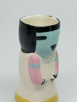 Vintage Kachina Westerfield Art Pottery Vase Pot 6 3/4 