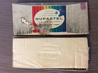 Vintage Eberhard Faber Nupastel Color Sticks Assorted Colors