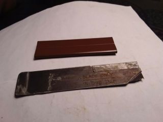 Vintage Pocket Box Cutter Utility Knife.  AWESOME 