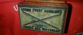 2 Vintage Post Office Hand Stamps Dover,  Fresh label Required stamp 8