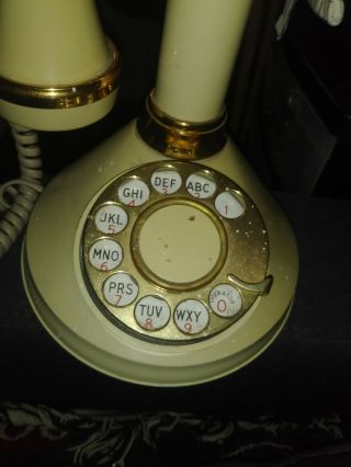 Retro Vintage 1973 Candlestick Telephone American Telecommunications
