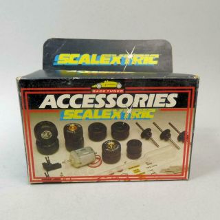 Vintage Scalextric Boxed Accessories Wheels Motor Etc