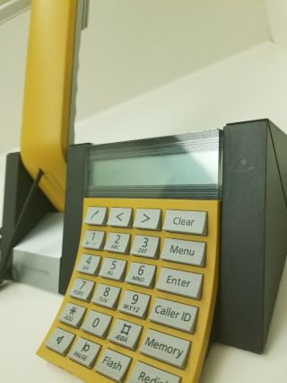 Bang Olufsen Beocom 2500 Yellow Corded Telephone Vintage $275 4