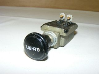 Vtg Light Switch Auto Military Jeep Car Truck 1995630