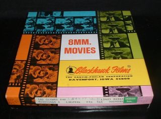 Lqqk Vintage Regular 8mm Blackhawk Films,  The Sad Clowns,  On 2 Reels