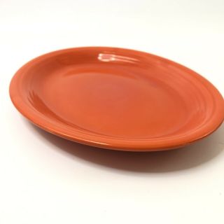 Vintage Homer Laughlin Fiestaware Oval Platter Red/orange