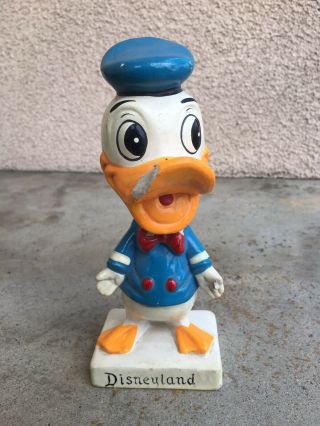 Donald Duck Bobble Head Disneyland,  Vintage 1960s Rare