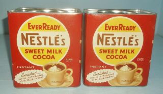 2 Vintage Everready Nestle 