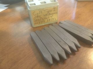Vintage Steel Numbers Punch Stamp Die Set Machinist Tool Boxes See Photos 1