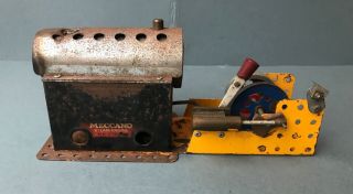 Vintage Meccano Mamod Cylinder Steam Engine
