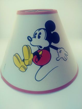Vintage Disney Micky Mouse Lamp Shade 6.  5 