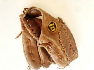 Vintage Early Wilson Baseball Glove A2000 Xl Made In Japan Dual Hinge