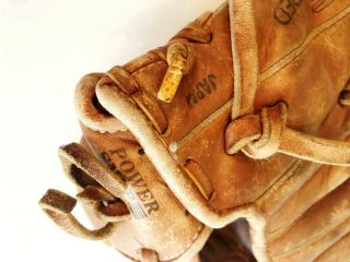 Vintage Early Wilson Baseball Glove A2000 XL Made in Japan Dual Hinge 4