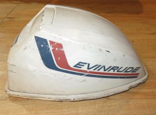 Vintage 1972 4 Hp Evinrude Outboard Top Cover Cowling