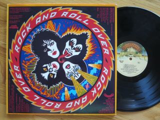Rare Vintage Vinyl - Kiss - Rock And Roll Over - Casablanca Records Nblp 7037 - Nm