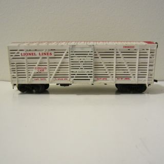 Ho Scale Vintage Lionel Lines Circus Stock Car 0866 - 200
