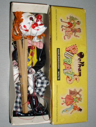 Vintage 1960s Pelham Puppets " Bimbo " The Clown