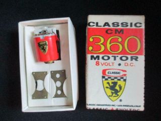 Vintage 1960s Classic Cm 360 Slot Car Motor Mabuchi Motors