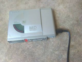 Vintage Md Minidisc Walkman Recorder Mz - R37 Fine.