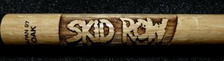 Skid Row Rob Affuso Vintage Signature Tour Drumstick