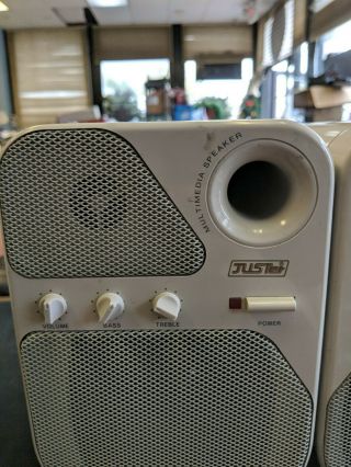 Vintage Juster Active 85 Multimedia Speakers with Integrated Amplifier 2