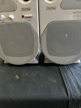 Vintage Juster Active 85 Multimedia Speakers with Integrated Amplifier 4