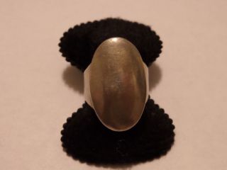 Vintage Sterling Silver Signed Israel Ring About Size 10 3/4