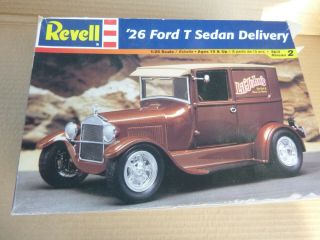 Old Rare Vintage Revell T Ford Sedan Truck Van Rod Model Kit Part Junkyard Toy