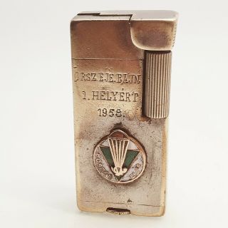 Gamma Hungarian Cigarette Lighter Petrol Vintage 1950 