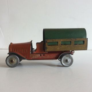 Vintage Military Style Toy Truck Die Cast - Made In France