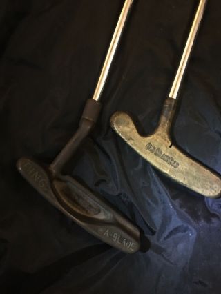 Ping Acushnet Putter Collectors Set A Blade,  Bullseye Oldgranddad Vintage Golf