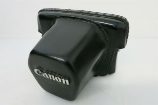 Vintage Canon Ft,  Ftb 35mm Slr Fitted Leather Camera Case