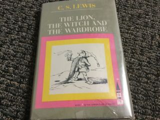 The Lion,  The Witch And The Wardrobe By C.  S.  Lewis 1950 Vintage Hardcover