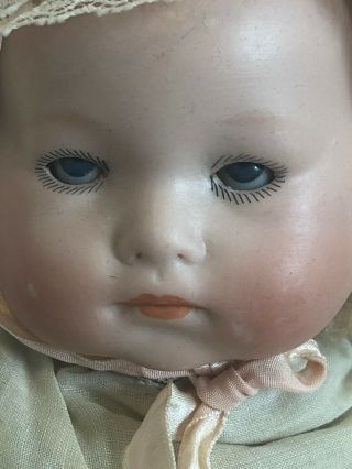 Antique 1925 Armand Marseille 13” Baby Phyllis Doll German Bisque Head Comp Hand 2