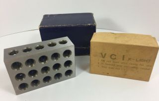 Vintage Enco Machinist Blocks 1 - 2 - 3