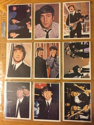 Vintage Beatles Picture Diary Cards