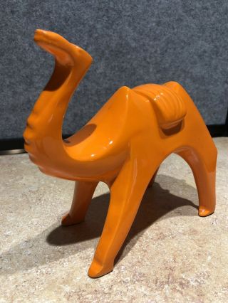 Vintage Mid Century Modern Jaru Pottery Art Camel Sculpture Animal California