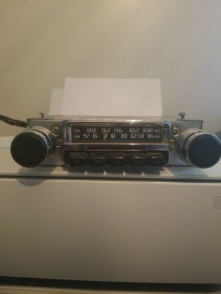 Audiovox Am/fm Model C - 522 Vintage Radio Porsche Or Vw 70 - 80?