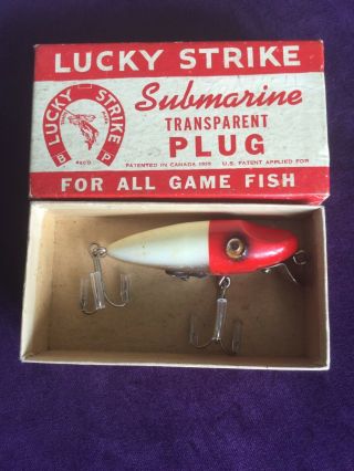 Lucky Strike Submarine Plug,  Box 4