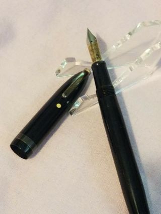 Vintage Sheaffers White Dot Lifetime Fountain Pen Military Clip