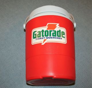 Vintage Gatorade Rubbermaid Gott 1504 1 Gallon Cooler With Spout And Handle