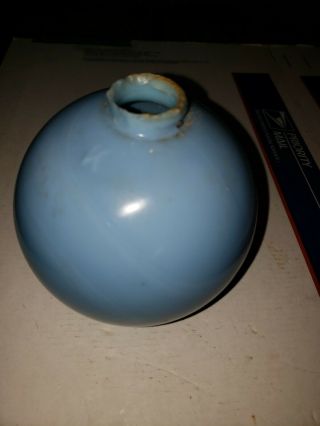 Vintage Lightning Rod K Ball Powder Blue Very Old Ball