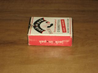 Vintage Jack - In - Pack Novelty Prank Cigarette Pack - Stops Chiselers 4