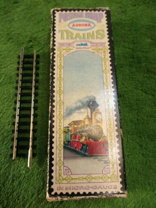 Itb Vintage Aurora Postage Stamp Micro N Scale Railroad Train Track